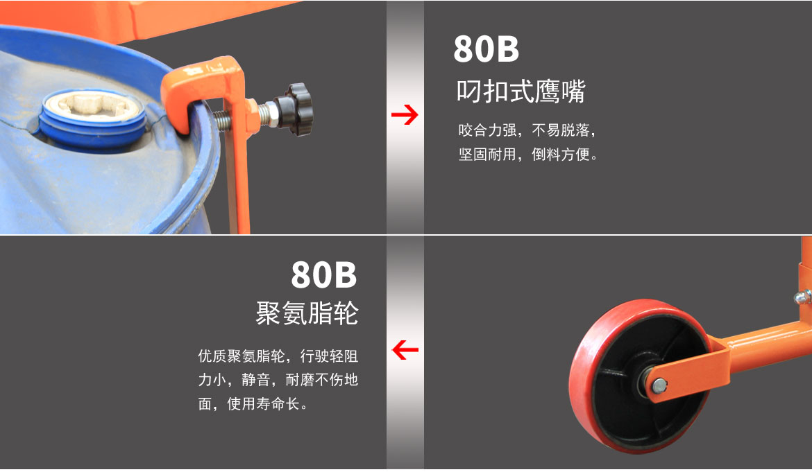 機械油桶翻轉車